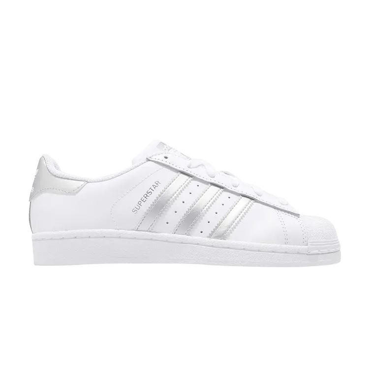 Adidas Superstar FD 'Metallic Silver' sneakers, white