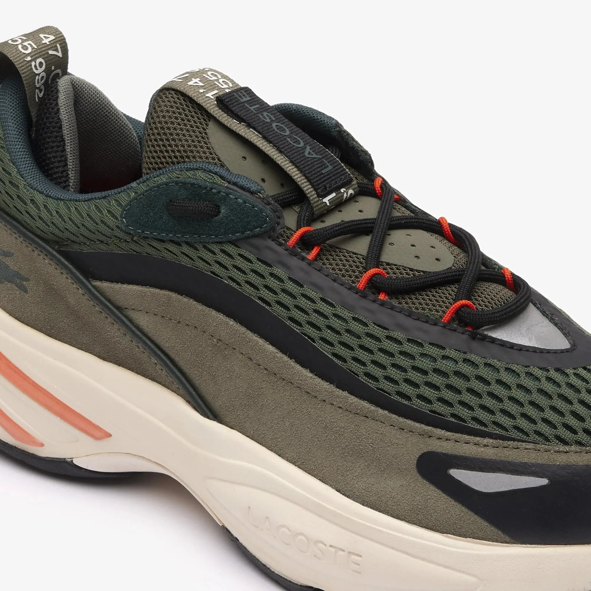 Audyssor Color-Block Sneakers - Green