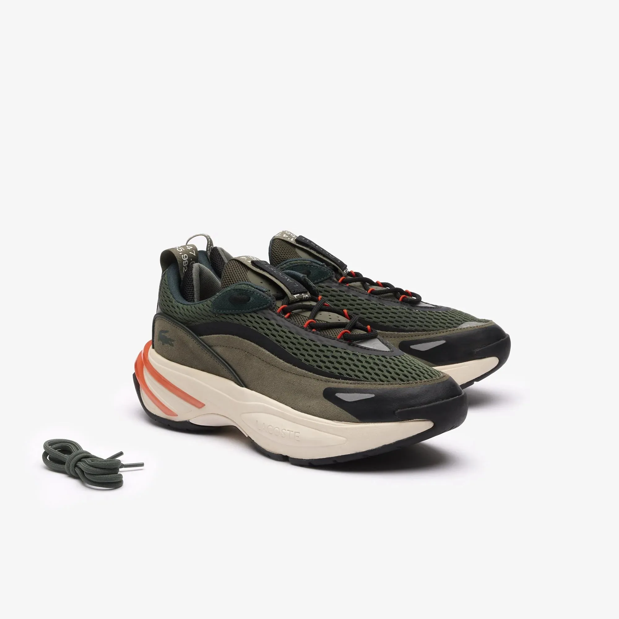 Audyssor Color-Block Sneakers - Green