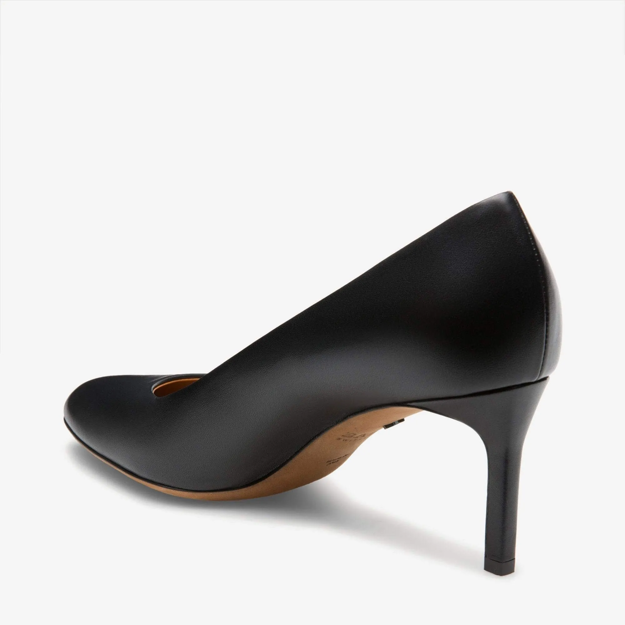 Bally Edita 6210547 Women's Black Leather Pumps US 8.5 MSRP $475