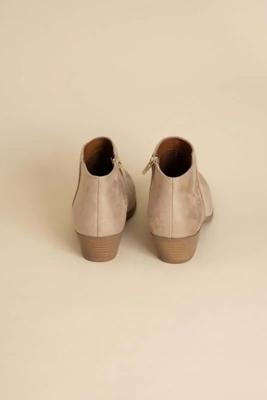 Black / Brown Mug Ankle Boots