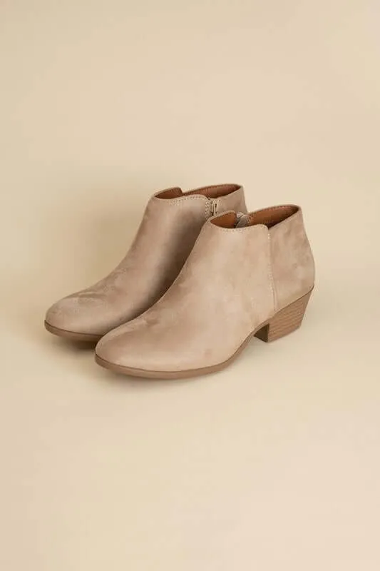Black / Brown Mug Ankle Boots