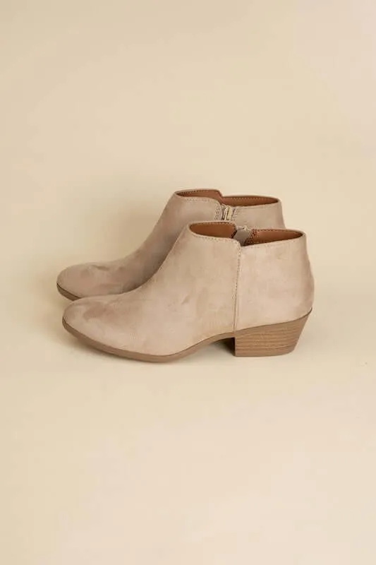 Black / Brown Mug Ankle Boots