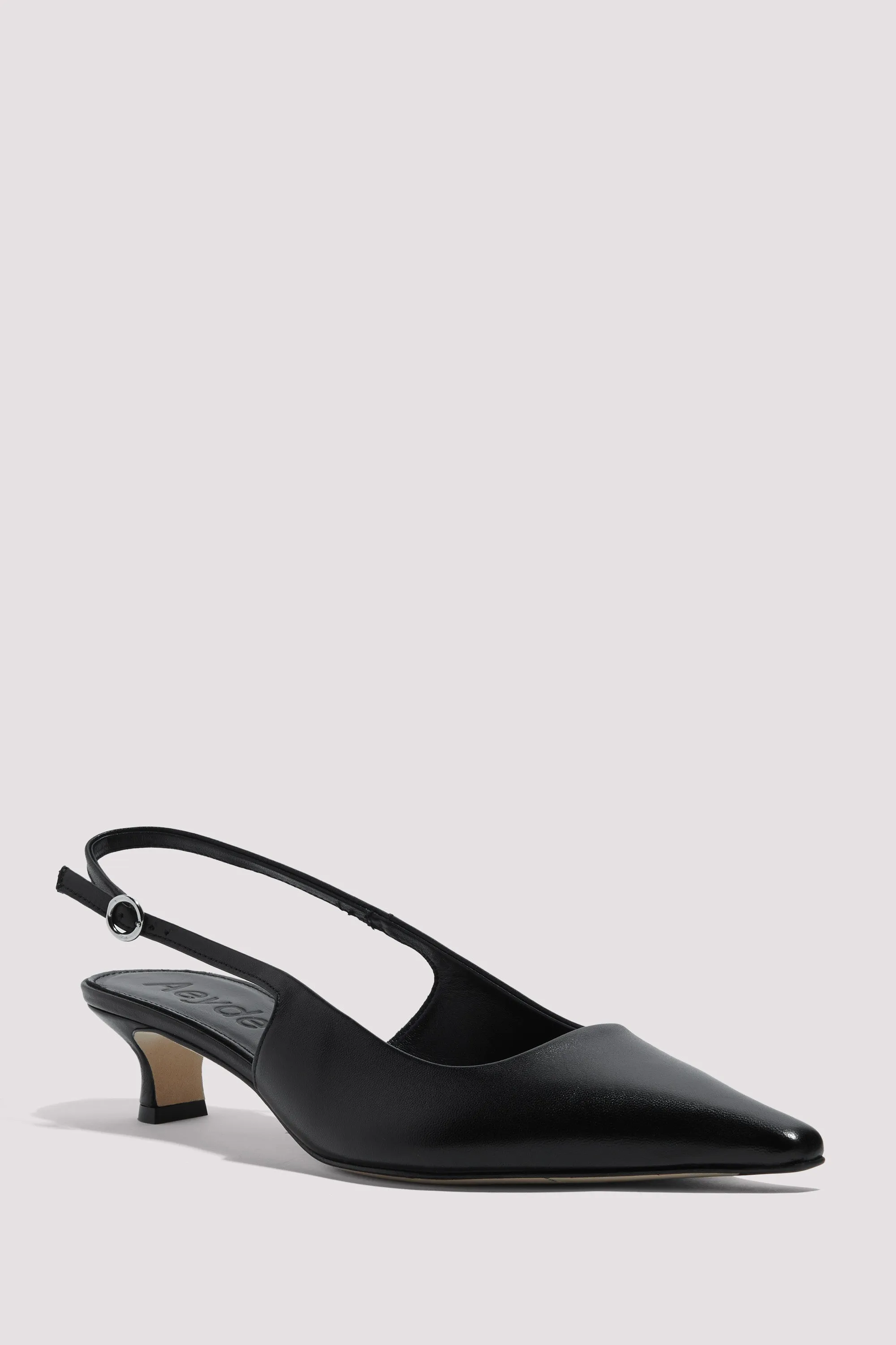 Black Catrina 35 Nappa Leather Pumps