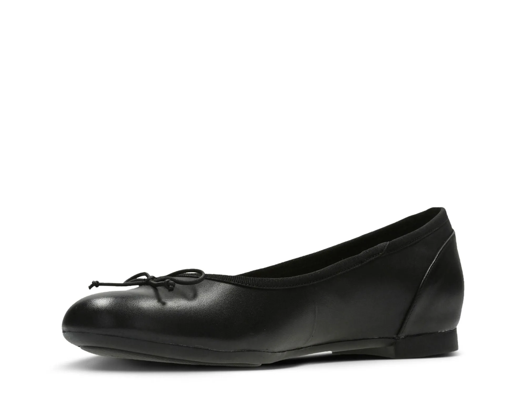 Clarks Couture Bloom Black Leather - Standard Width