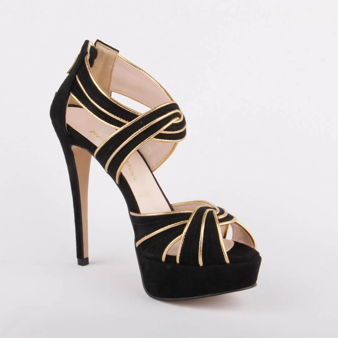 GOLD TWIST - custom tan and black