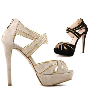 GOLD TWIST - custom tan and black