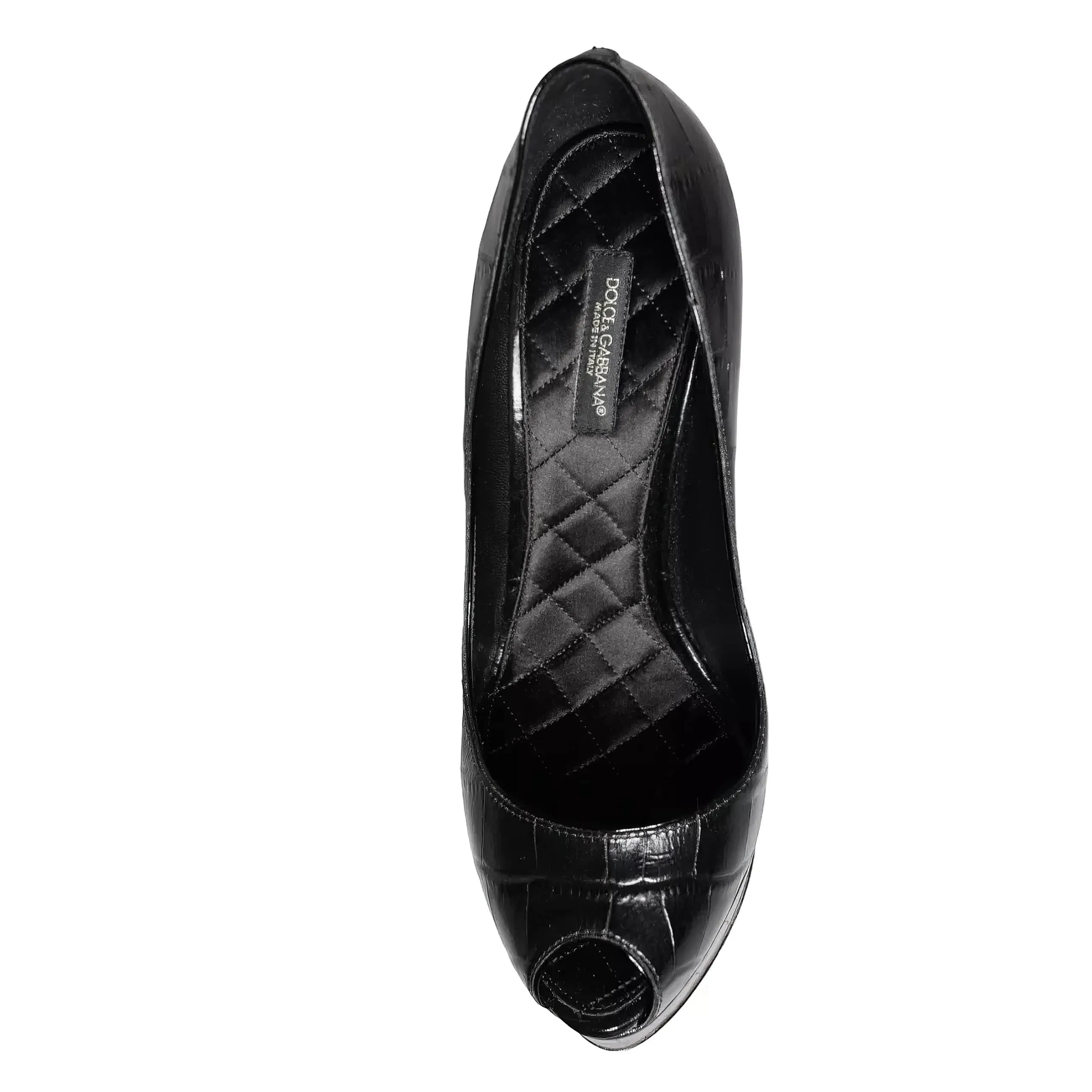 High-Heel Leather Pumps
