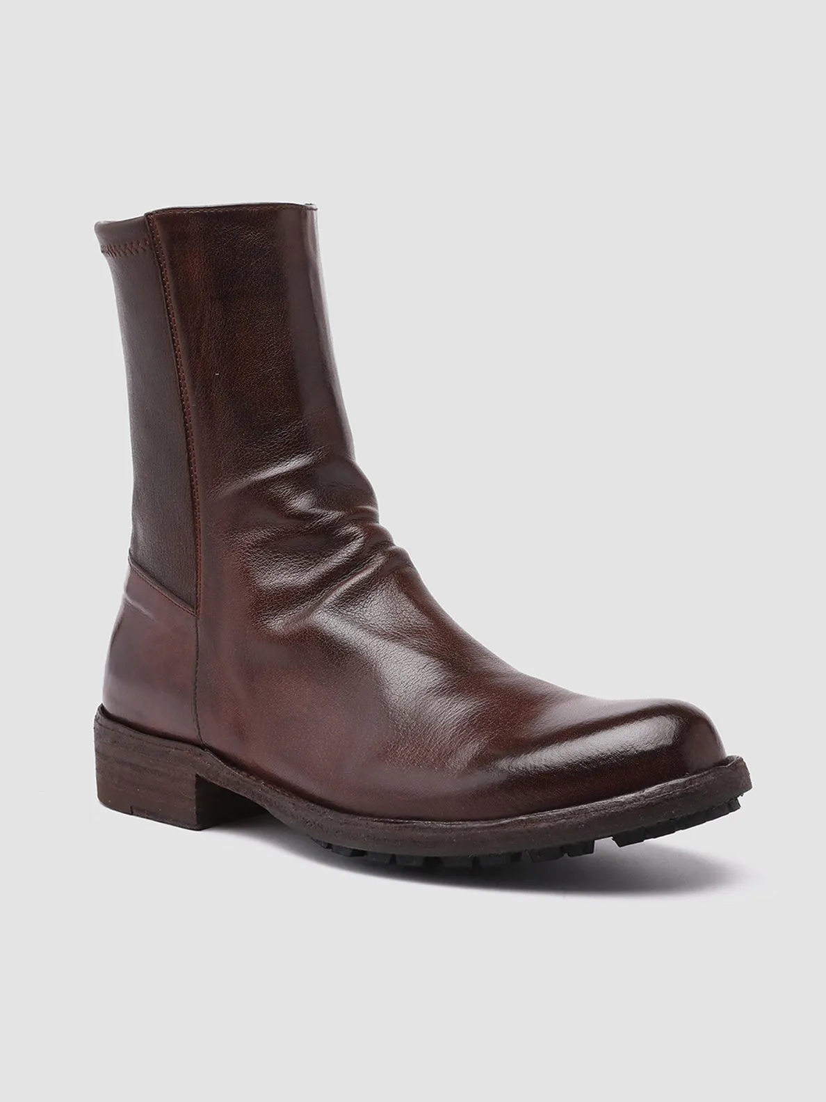 LEGRAND 203 - Brown Leather Booties