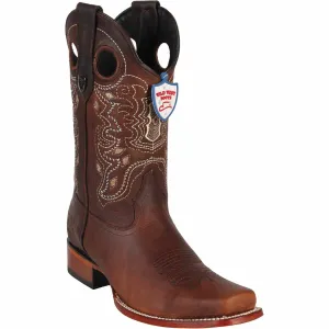 Men's Wild West Genuine Leather Rodeo Toe Boot 28189940