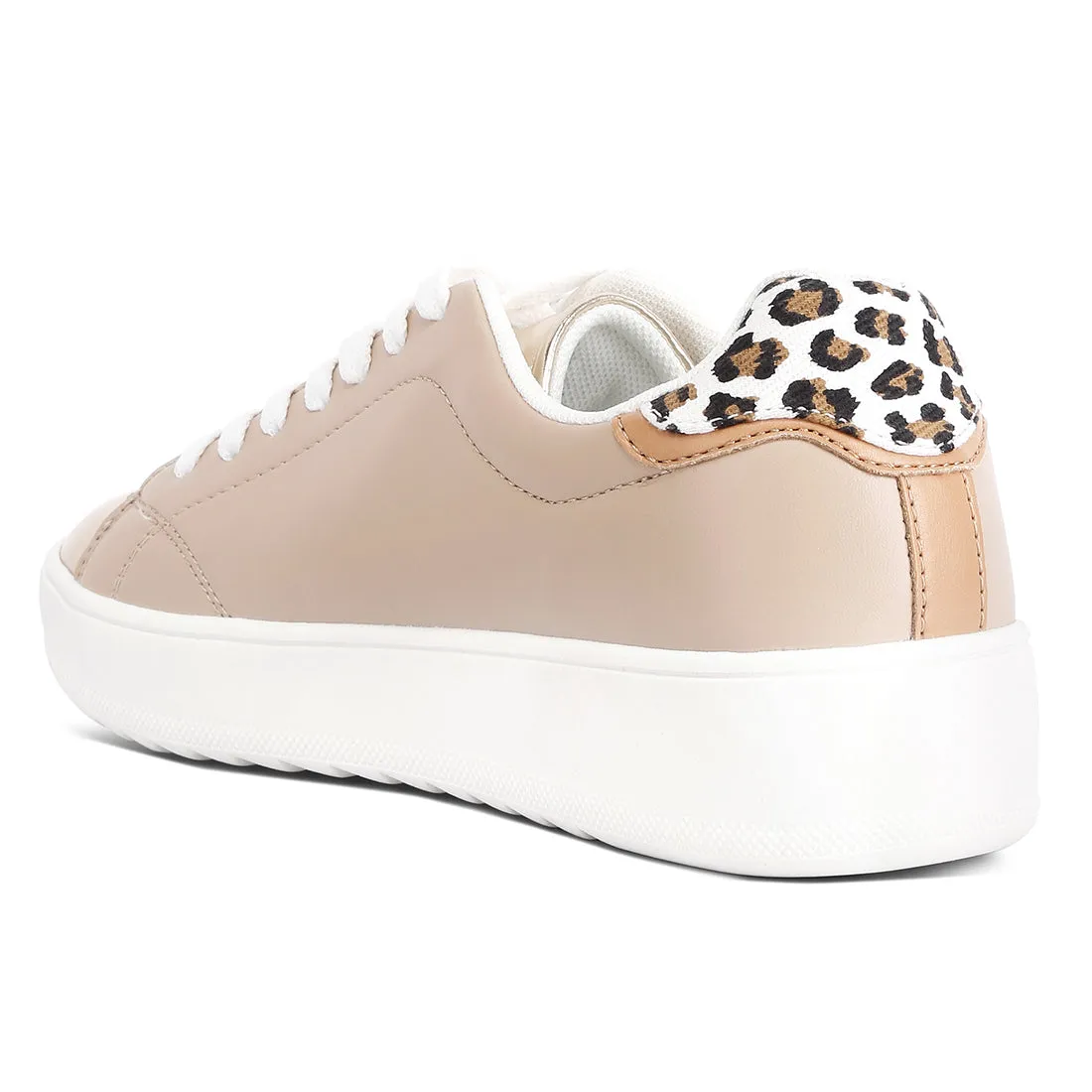 Metallic Accent Sneakers