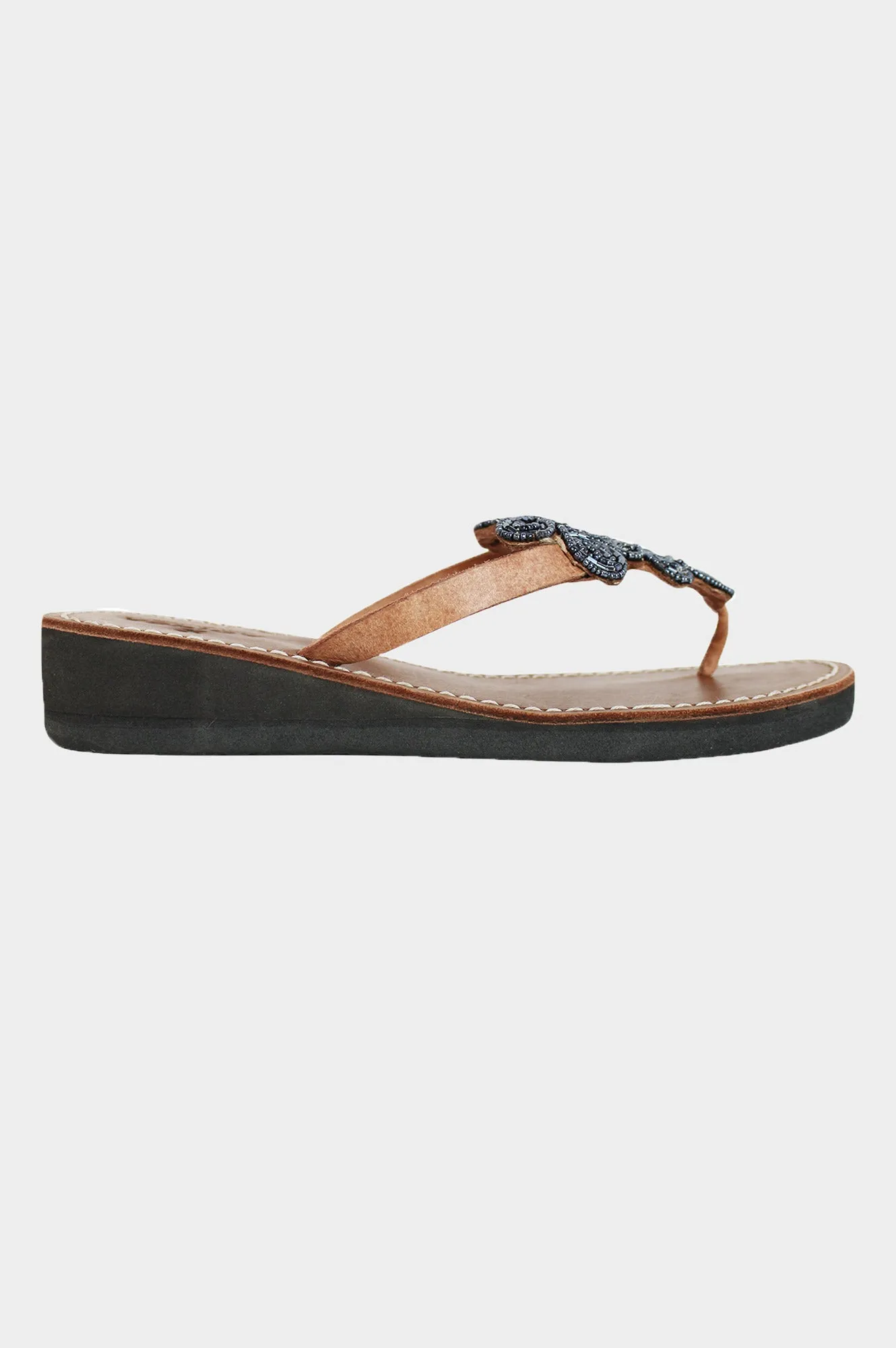 Mia Full Beaded Heel Sandals | Bullet