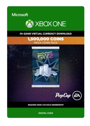 Plants vs. Zombies Garden Warfare 2: 1,500,000 Coins - Xbox One Digital Code