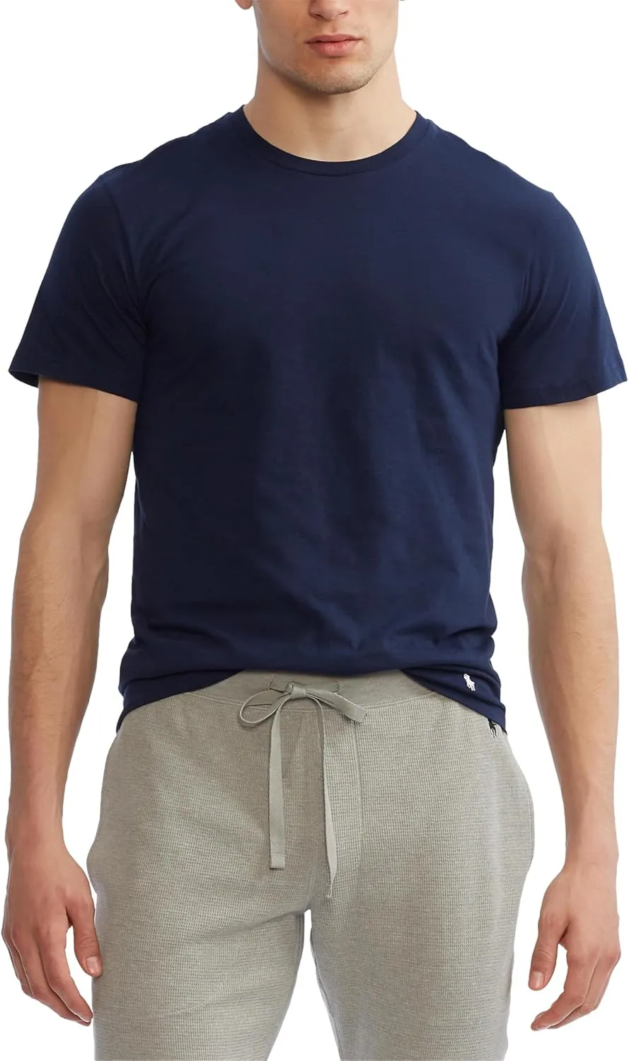 POLO RALPH LAUREN Men's Classic Fit Cotton Crew Undershirts, 3 Pack