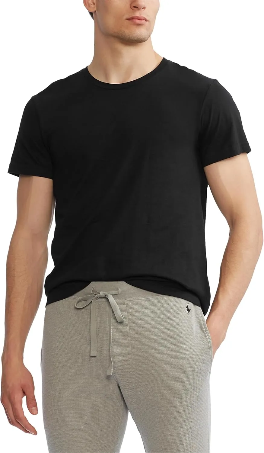 POLO RALPH LAUREN Men's Classic Fit Cotton Crew Undershirts, 3 Pack