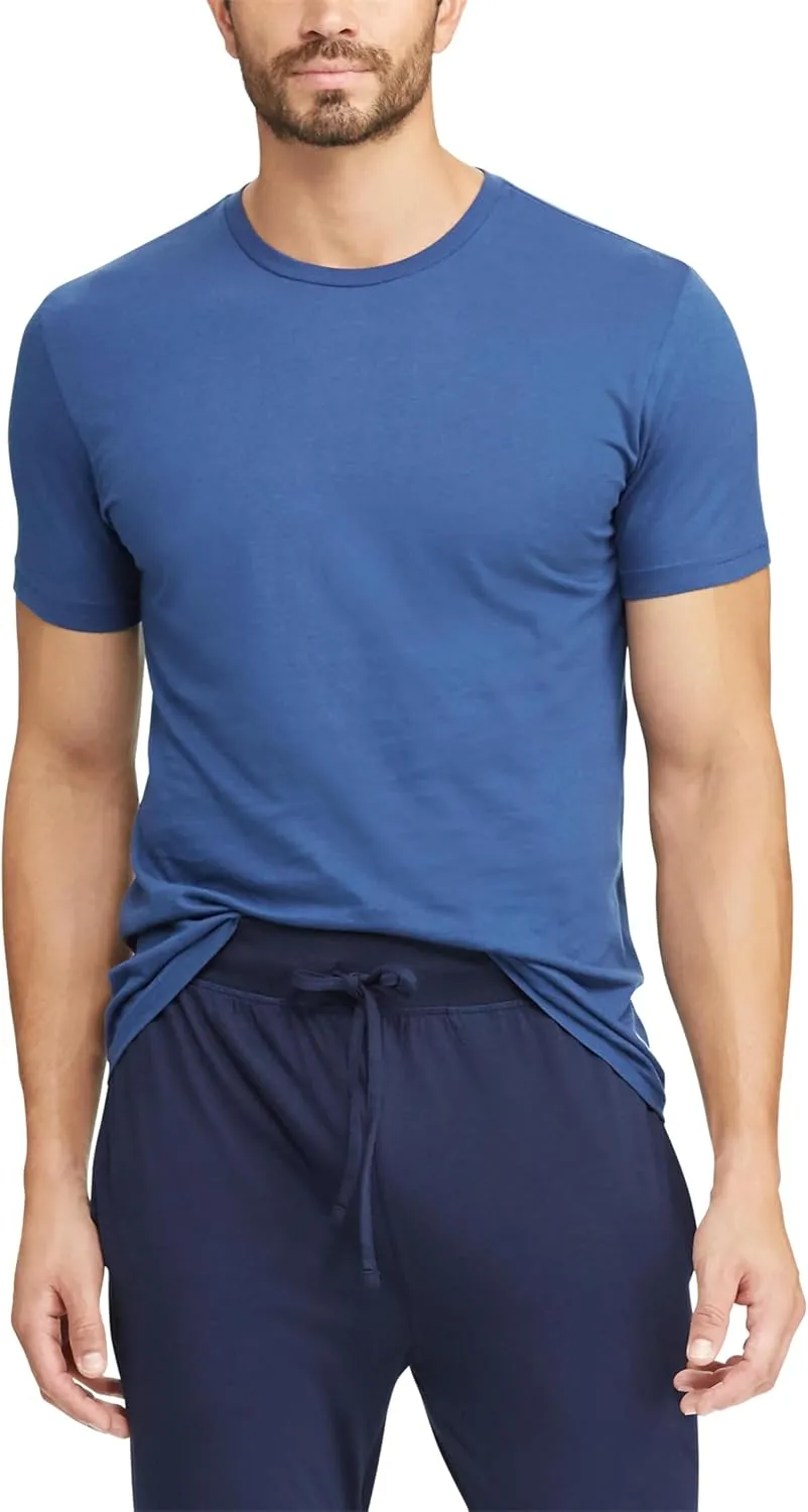 POLO RALPH LAUREN Men's Classic Fit Cotton Crew Undershirts, 3 Pack