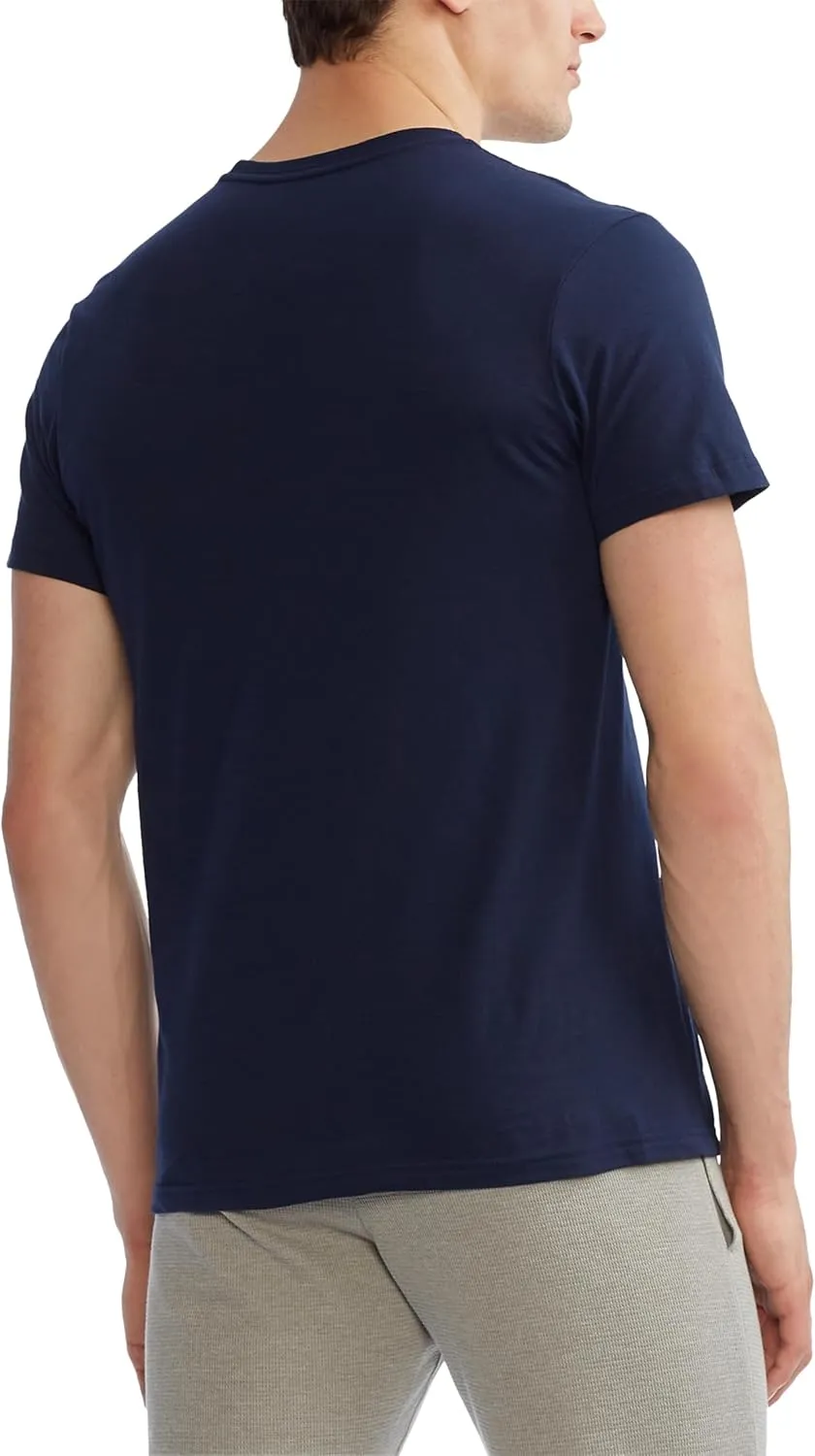 POLO RALPH LAUREN Men's Classic Fit Cotton Crew Undershirts, 3 Pack