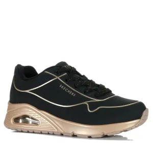 Skechers Uno - Cool Heels 177087 Black/Rose Gold