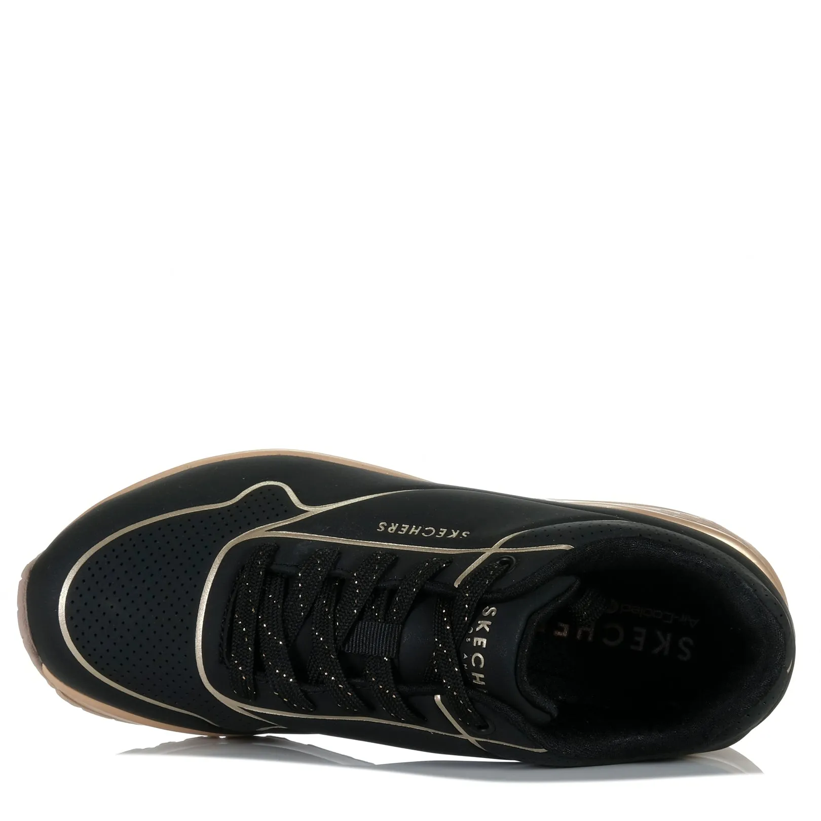 Skechers Uno - Cool Heels 177087 Black/Rose Gold