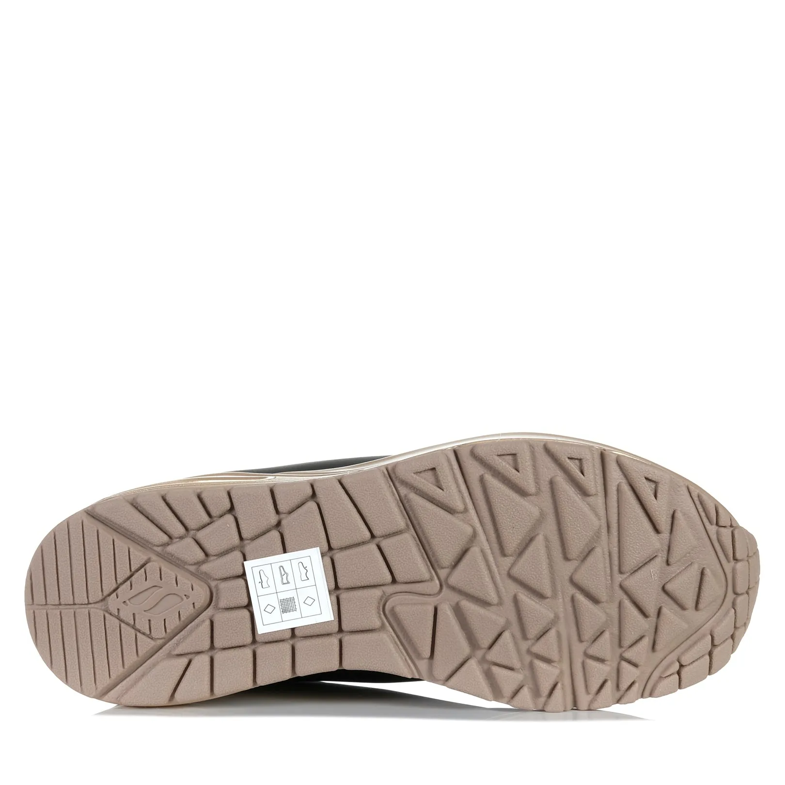 Skechers Uno - Cool Heels 177087 Black/Rose Gold