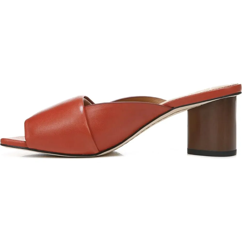 Violet Brick Leather Franco Sarto Sandals