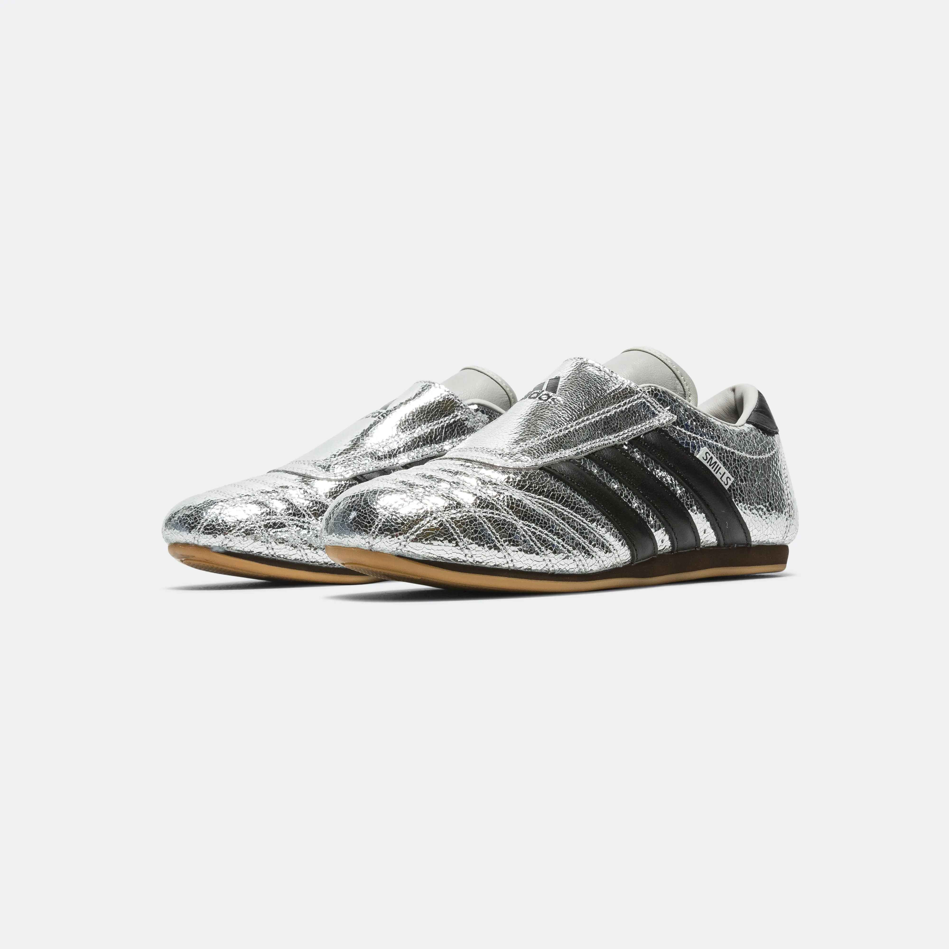 Womens Taekwondo - Silver Metallic/Core Black-Gum