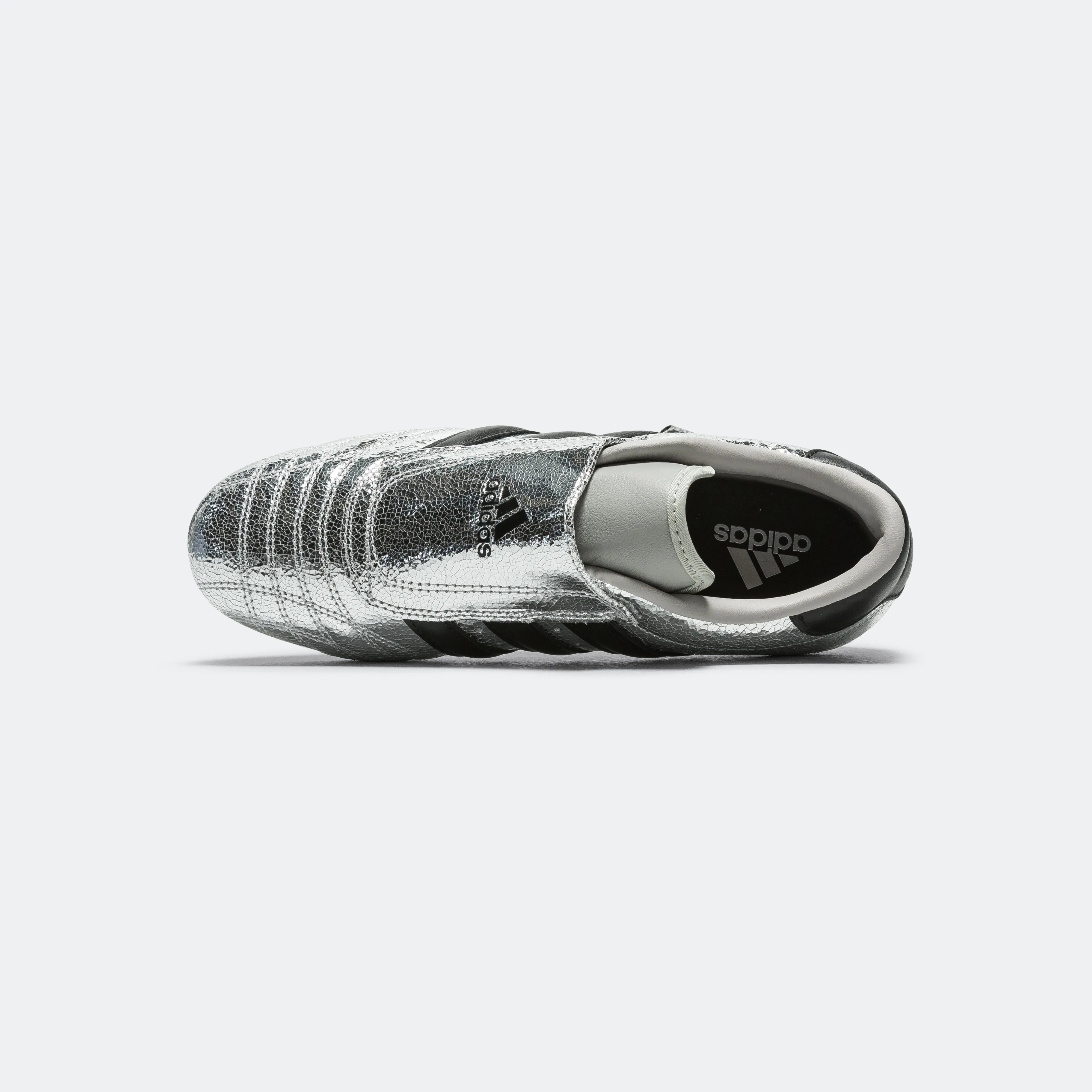 Womens Taekwondo - Silver Metallic/Core Black-Gum