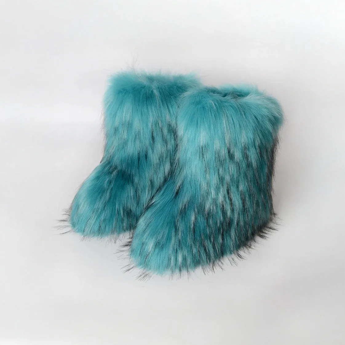 Y2K Furry Snow Boots