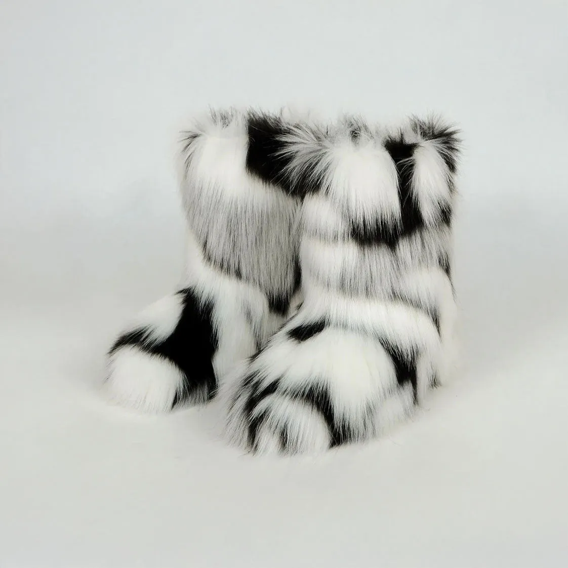Y2K Furry Snow Boots