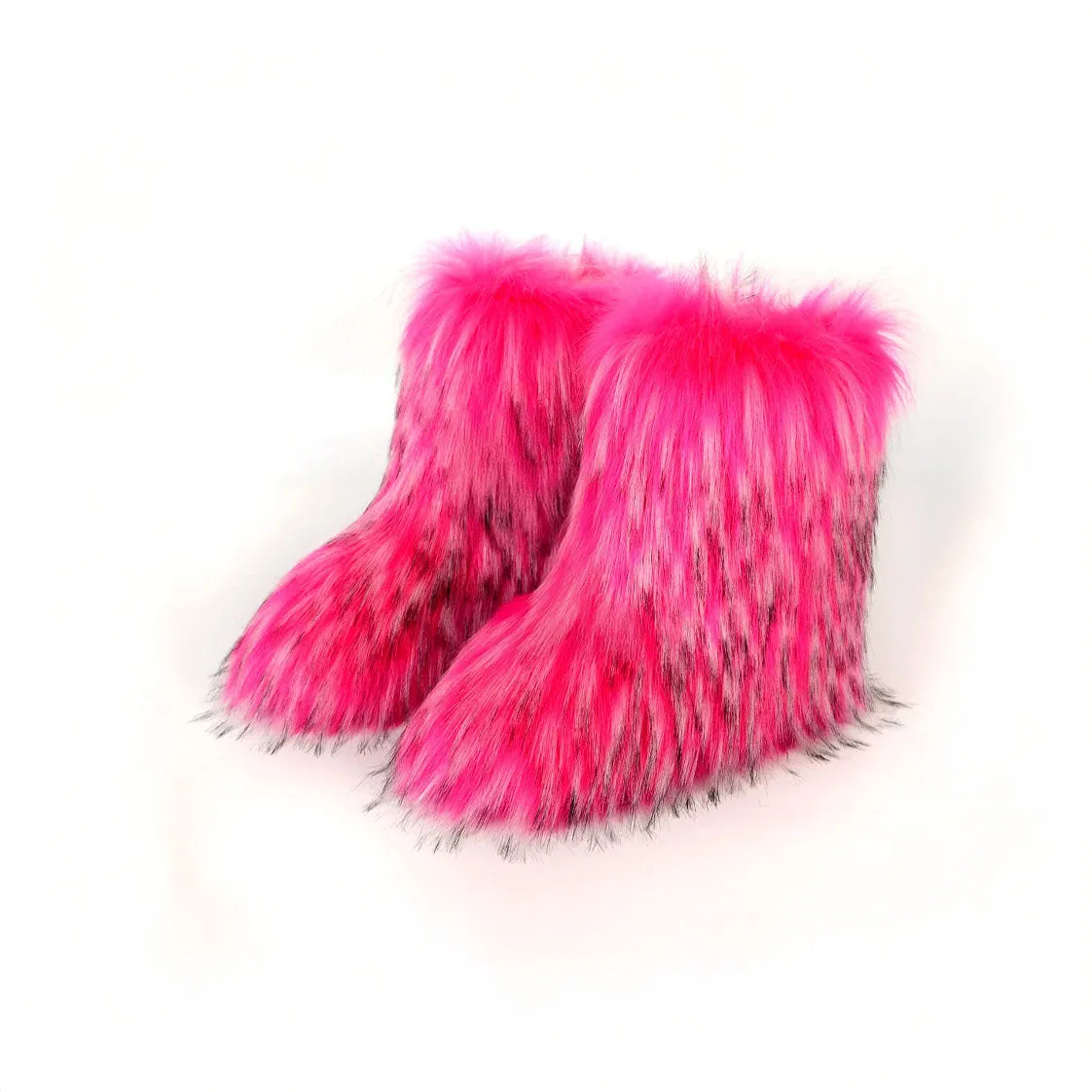 Y2K Furry Snow Boots
